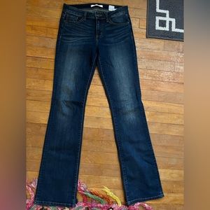 Eucina midsize dark wash blue jeans Size 3